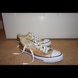 Women’s Gold Converse